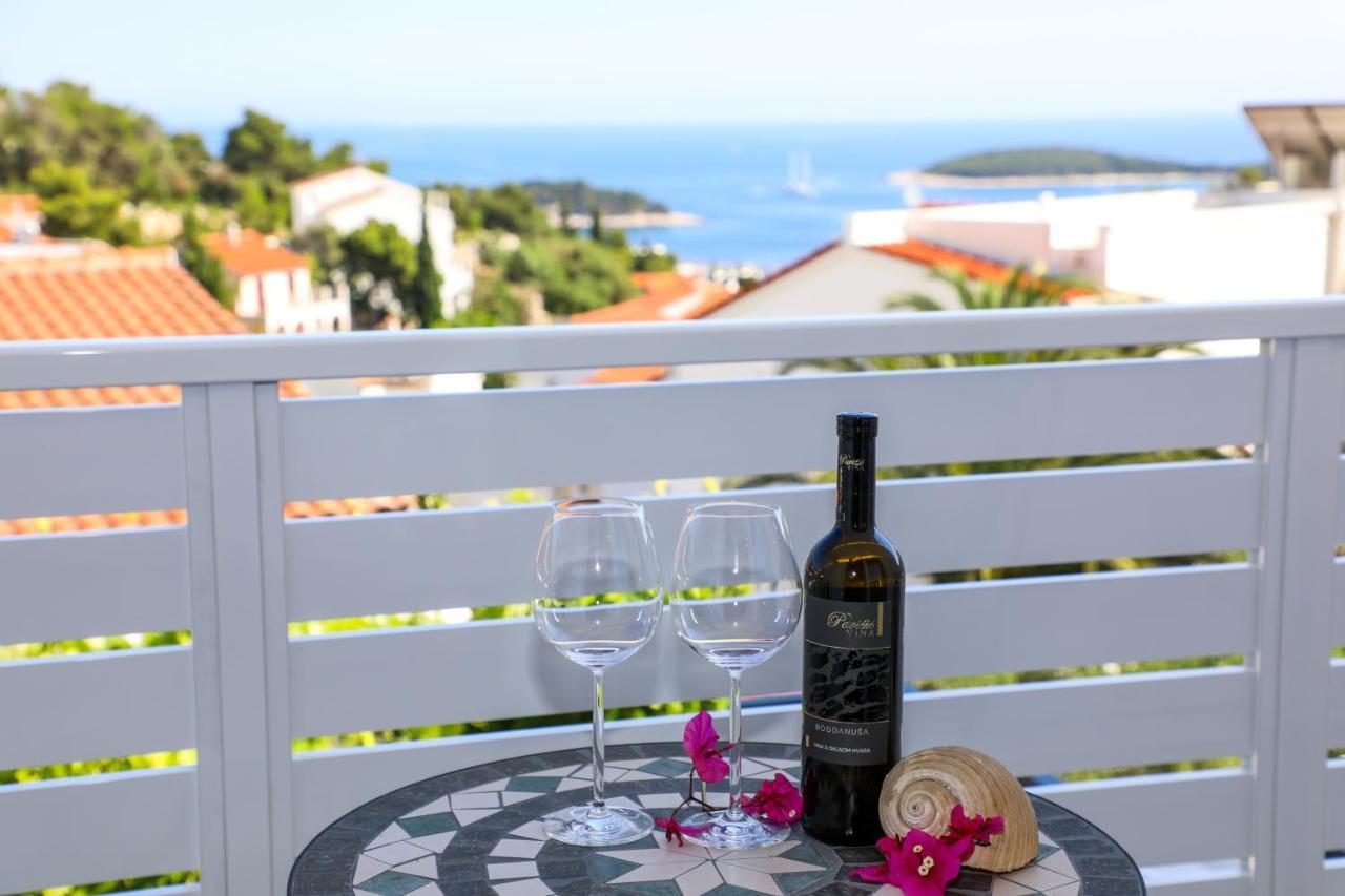 Stella Maris, Hvar - Rooms With A Balcony And A Stunning Sea View Хвар Экстерьер фото